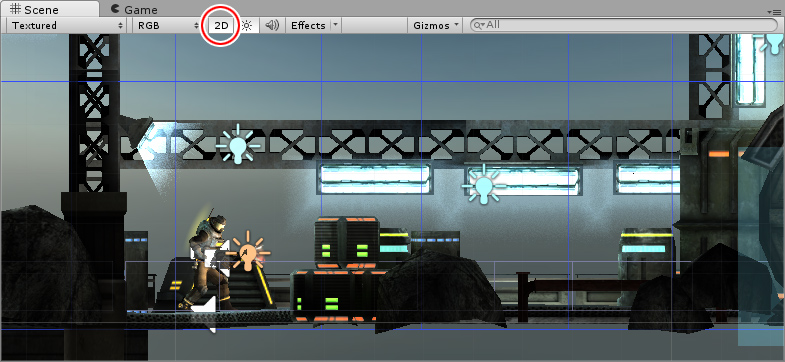 Unity 2D 模式