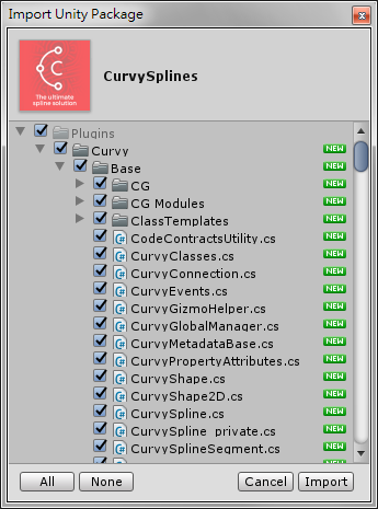 Unity Curvy Splines 教學