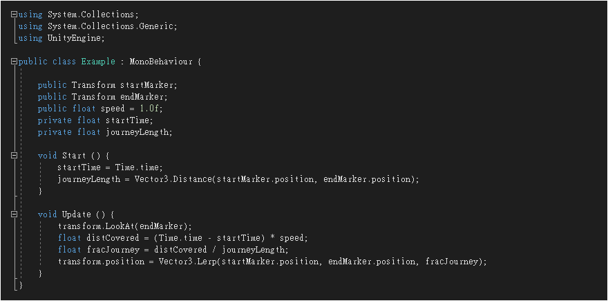 Unity - transform 教學