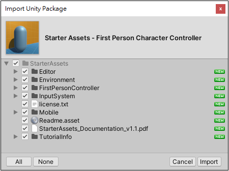 Unity 玩家角色製作教學